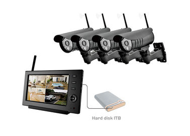 Cina SD Memory Card Remote Rumah Surveillance TFT LCD Single Screen Wireless DVR pemasok