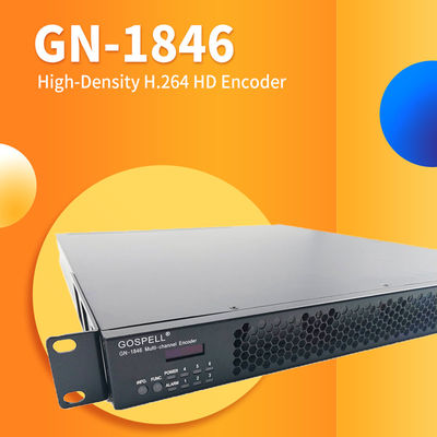 Cina Gospell GN-1846 12-Ch H.264 HD Encoder Pilihan Input HDMI Encoder TV Digital dengan Siaran pemasok
