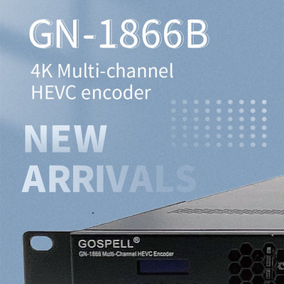 Cina Gospell 4K HD Multi-channel HEVC Digital TV Encoder Headend Device H.265 IPTV Streaming Encoder pemasok
