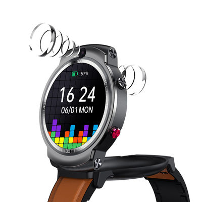 Cina DM28 4G Android 7.1 Smart Fitness Watch WiFi GPS Gelang Pergelangan Tangan Kesehatan Monitor Tidur Detak Jantung pemasok