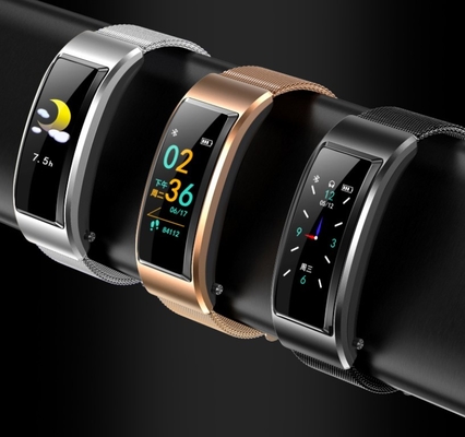 Cina B6S Panggilan Gelang Olahraga Smartwatch Earbud BT Headset 90mAh 0.96in pemasok