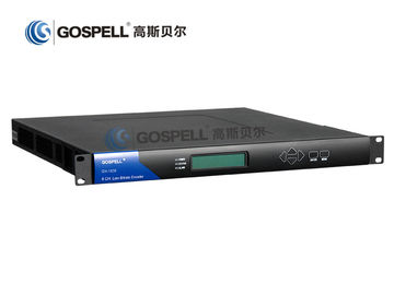 Cina High Density Digital TV Encoder 8 Saluran MPEG-2 SD Encoder pemasok