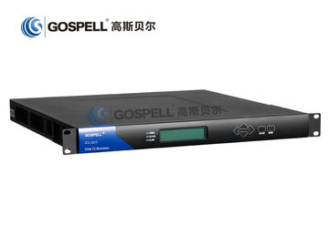 Cina 2 x ASI Input DTV Modulator Beberapa Sinyal Bandwidth DVB-T2 Modulator pemasok
