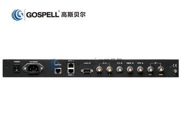 Cina Single Channel DTV Modulator DVB-T2 QPSK Modulator Dual Redundant ASI Gigabit IP pemasok