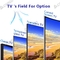 OEM ODM 40 Inch LED Smart TV Biasa High Definition Disesuaikan 2K 4K TV TV Set pemasok