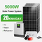 10000w Mono Panel Solar Power Generator Kits Off Grid Sistem Energi Surya Untuk Rumah pemasok
